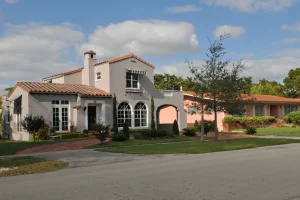 A mission style home that is affected by Insurance Changes in Florida