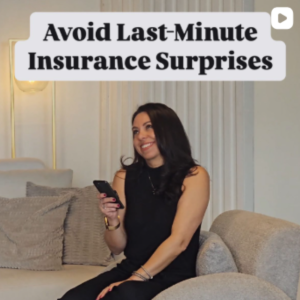 Avoid Last-Minute Insurance Surprises