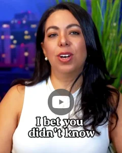 Instagram video thumnail with the words "I bet you didn't know"